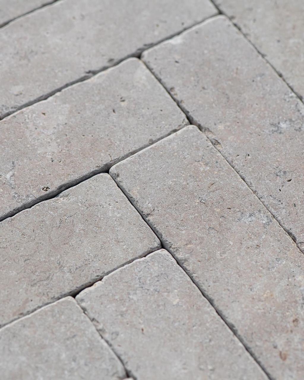 Sinai Pearl Classic Herringbone Tumbled